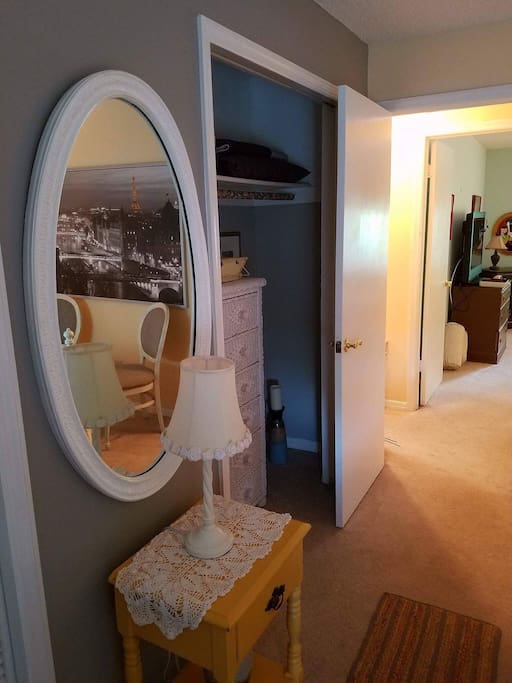 Connecting rooms.