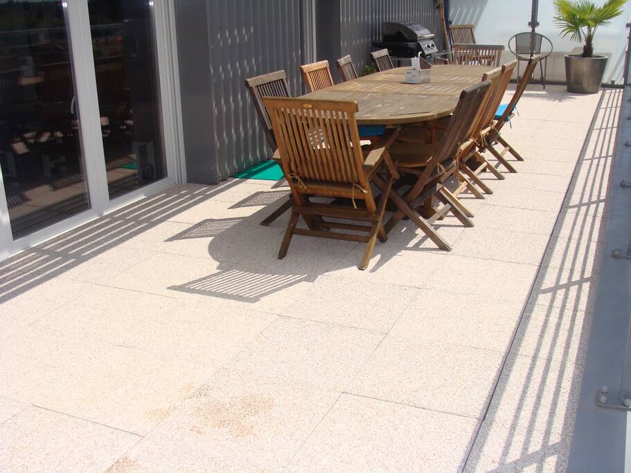 Terrasse panoramique 100 m2