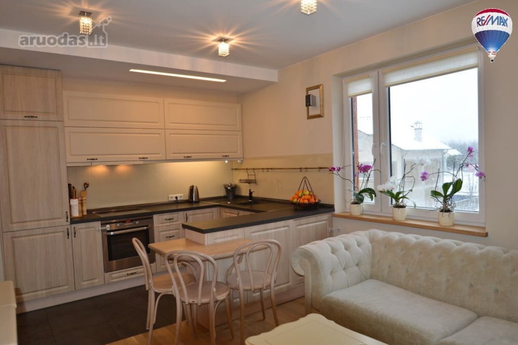 Dinning room with kitchen zone.