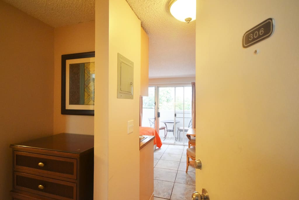 Entrance view upon entering the unit