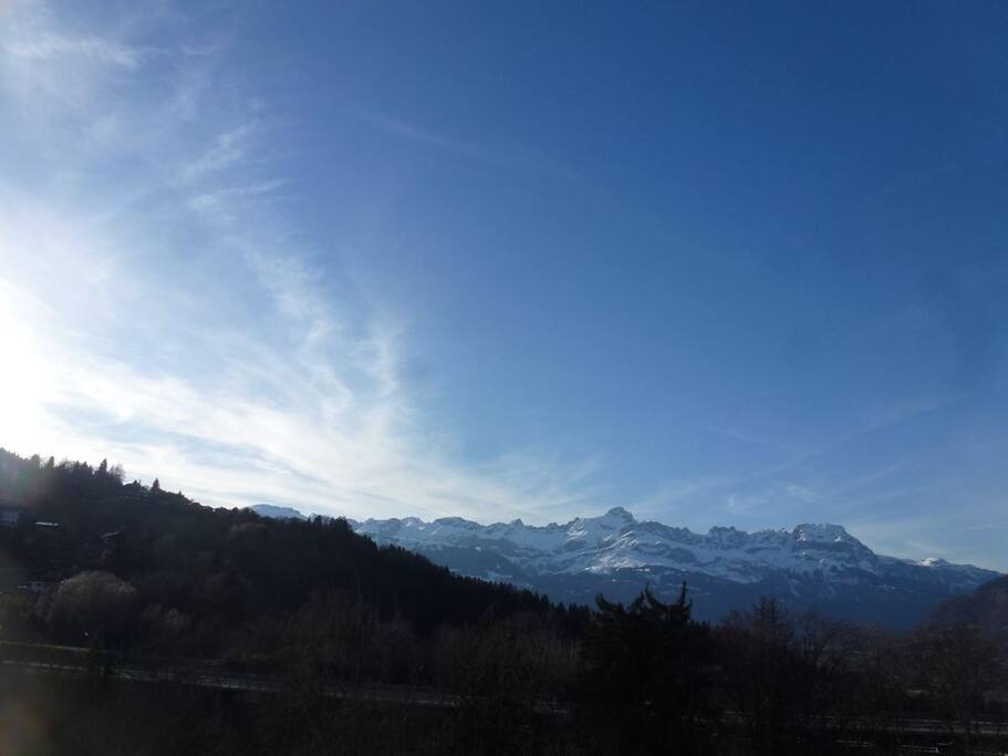 Vue du balcon
