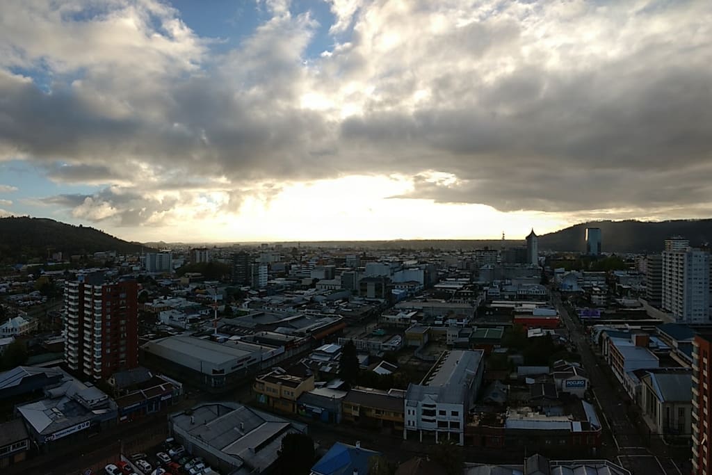 6:30am: Vista Este desde balcón de tu departamento. #breathtakingview
