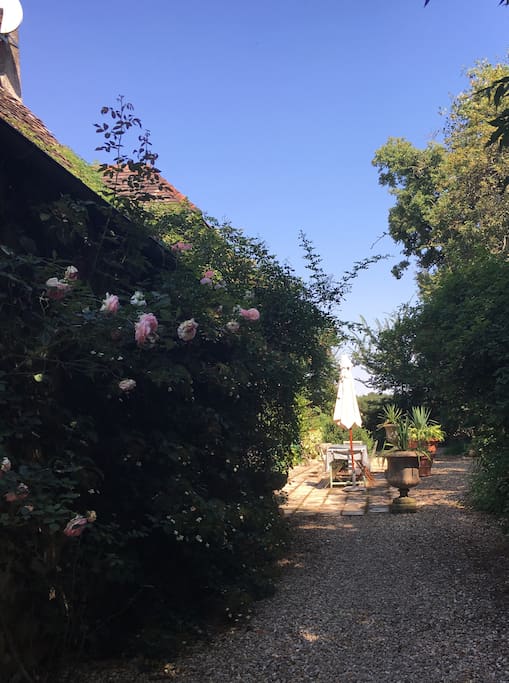 Approach to the house