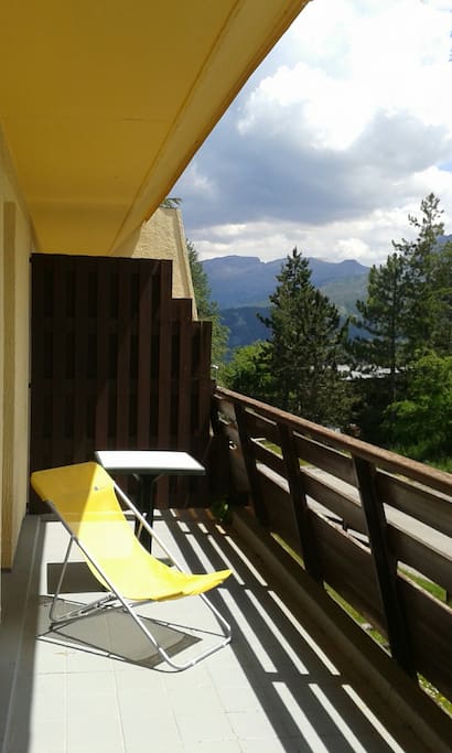 La terrasse ensoleillée