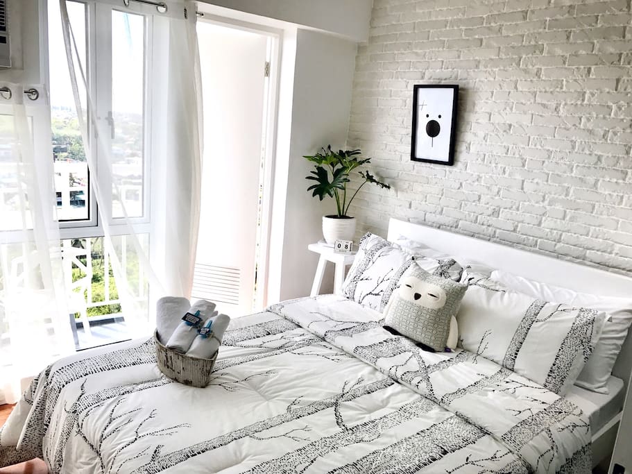 Bedroom with a view