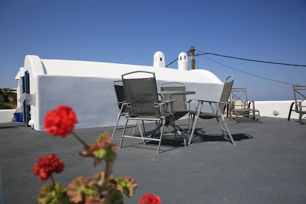 outside balcony with sea view
