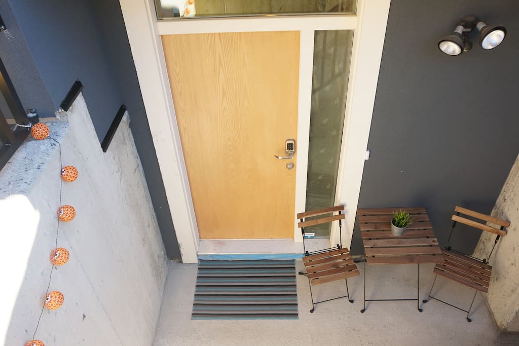 Private entrance