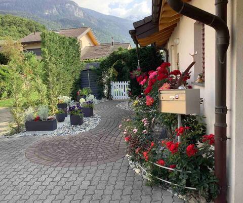 Quiet studio in Sierre with separate entrance