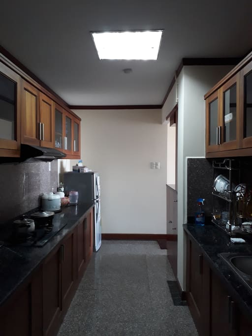 Kitchen is shared