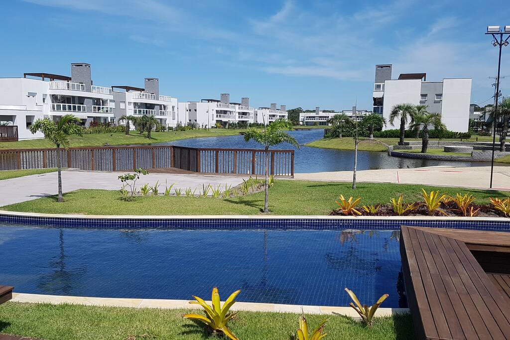 Área externa do condomínio