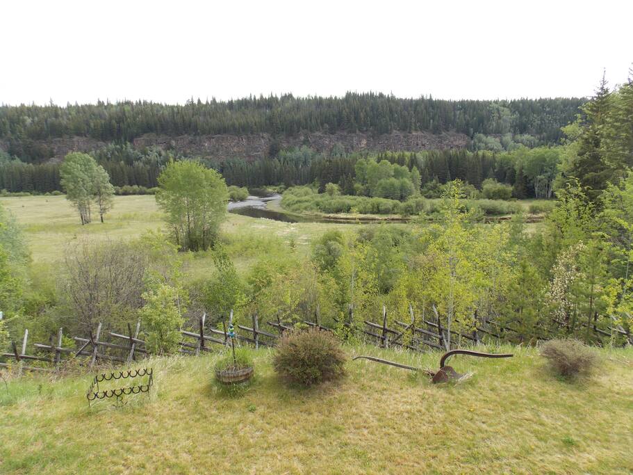 view from the front deck
