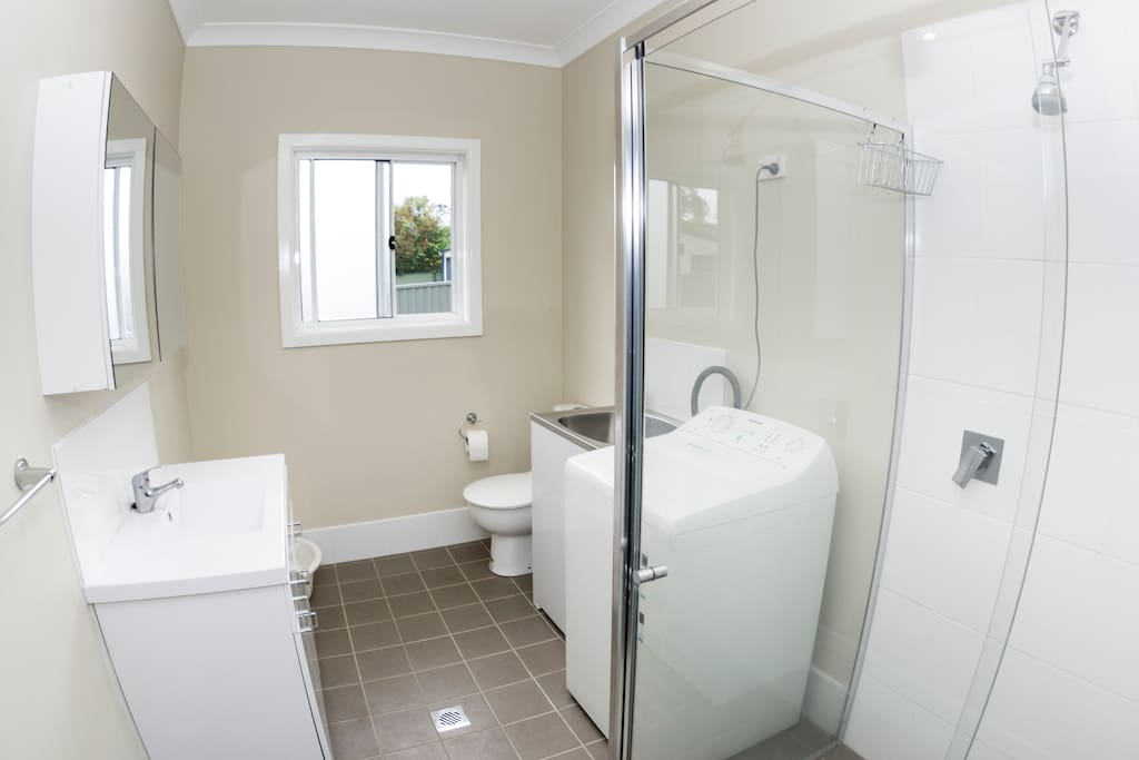 Modern bathroom (washing machine)
