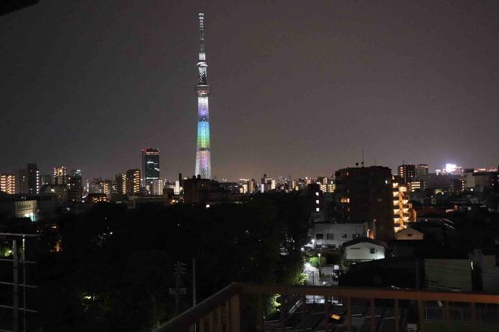 眺望良好120平米4ldk貸切 人混みを避けてゆっくり浅草スカイツリーへ 家族友人とバーベキューなど Casas En Renta En 墨田区 東京都 Japon