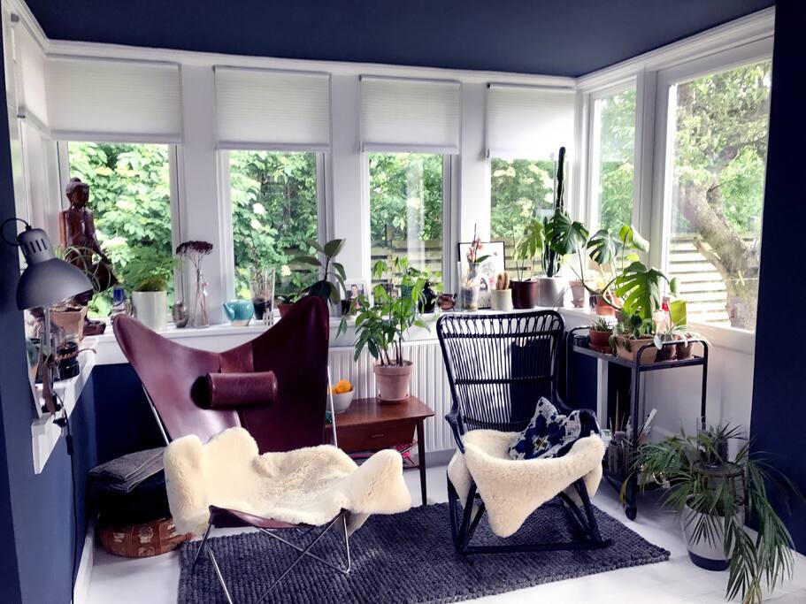The cosy 'grannies' corner