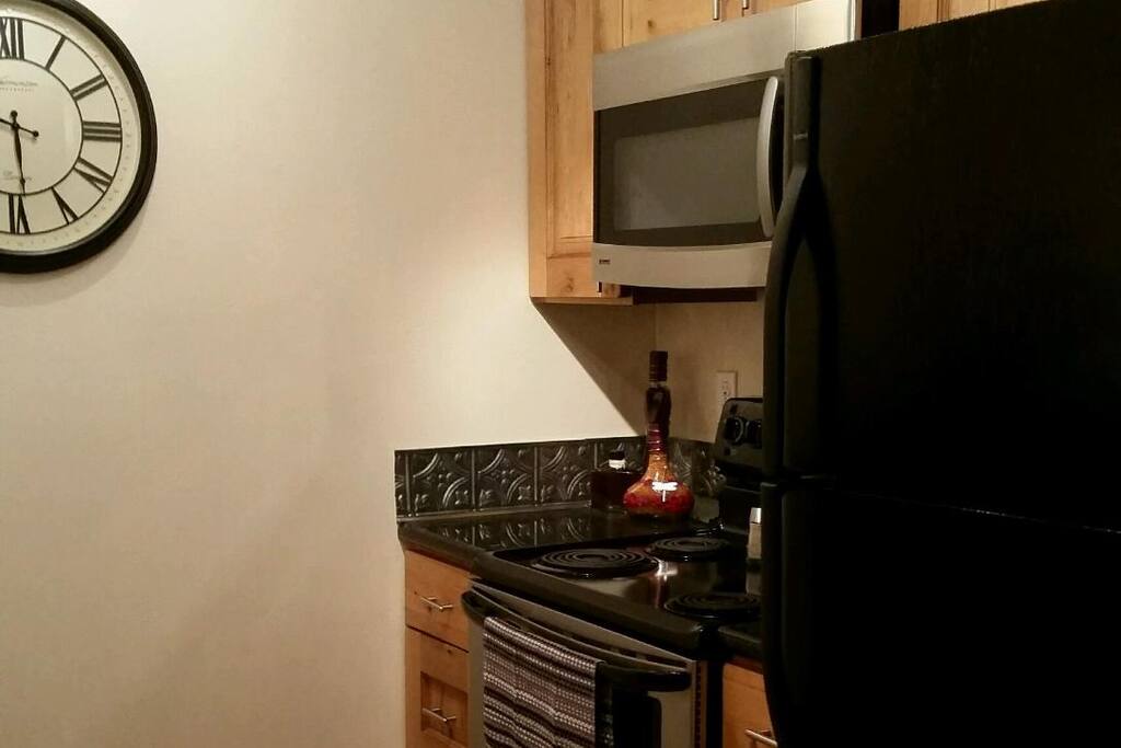 Fully equipped kitchen