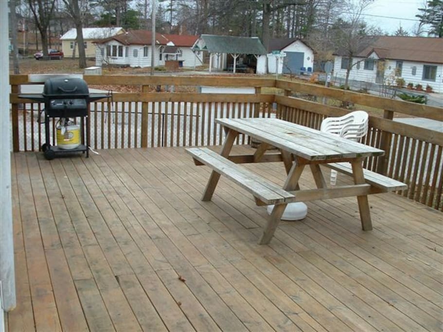 Big Deck for entertaining