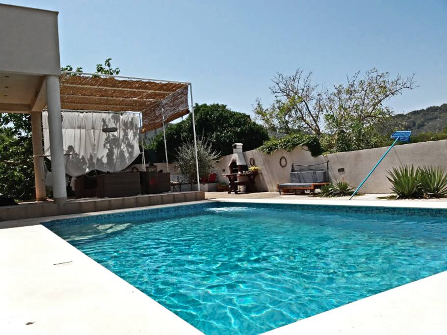 Relaxation by the pool
