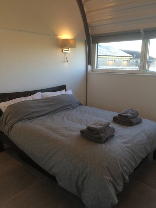 Double bed with all towels provided
