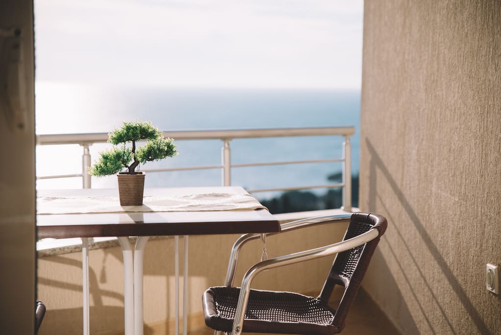 Balcony with Sea View