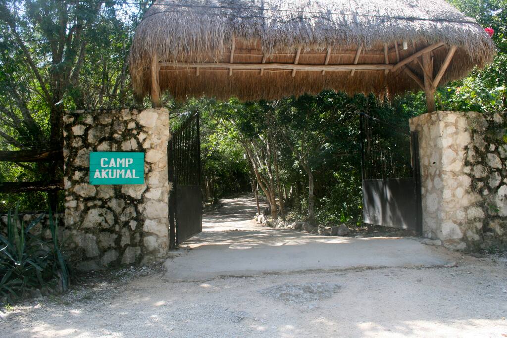 Welcome home! Camp Akumal gated entry