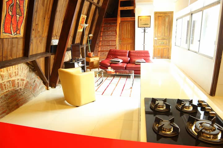 Apartement Style Loft/ Rue Piétonne - Uruguay
