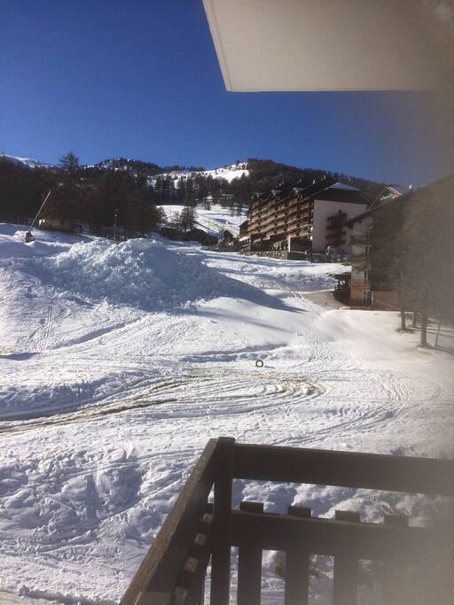 Vue Piste balcon coté ouest