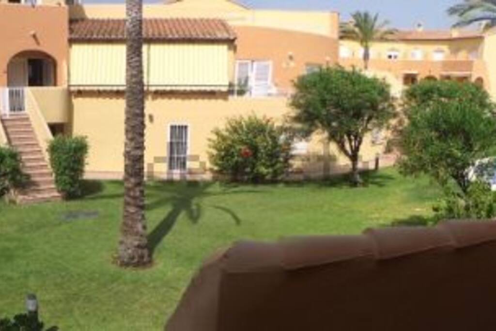 Jardín de la urbanización