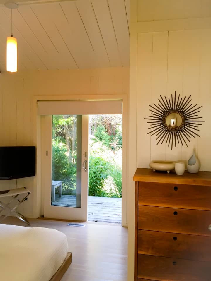 Suite parentale avec douche extérieure