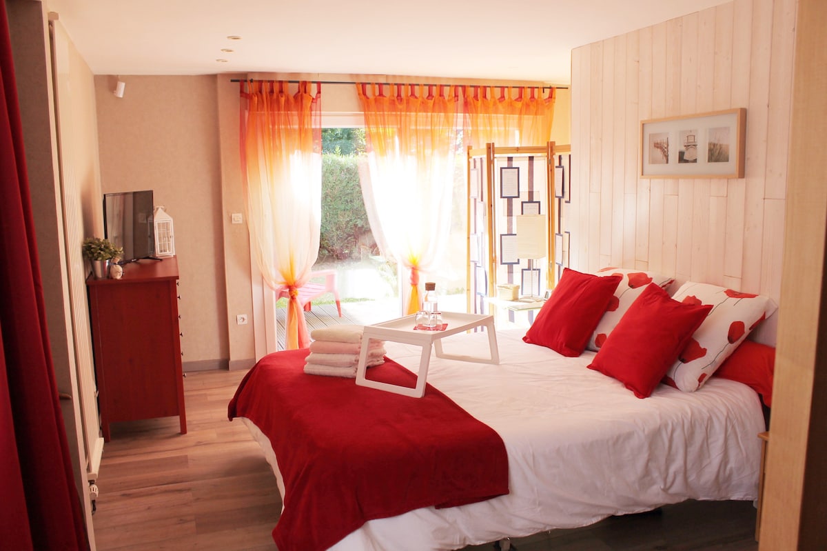 Chumba cha kwanza cha kulala, ufikiaji wa kujitegemea