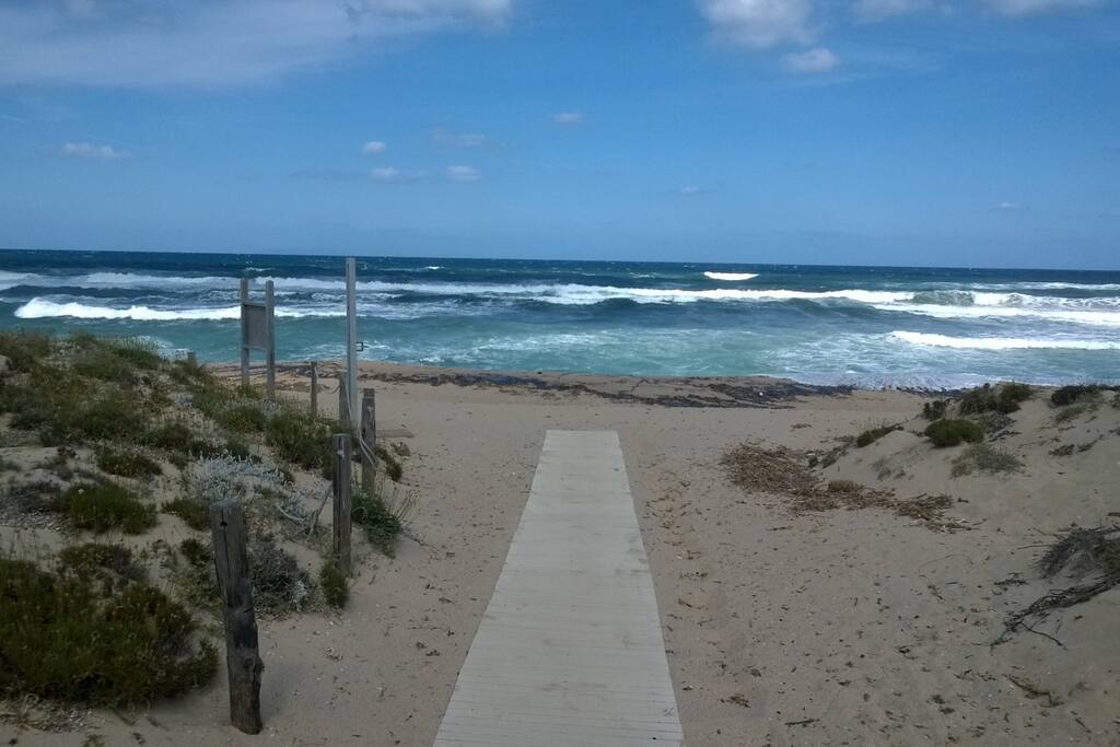 ACCESSO ALLA SPIAGGIA