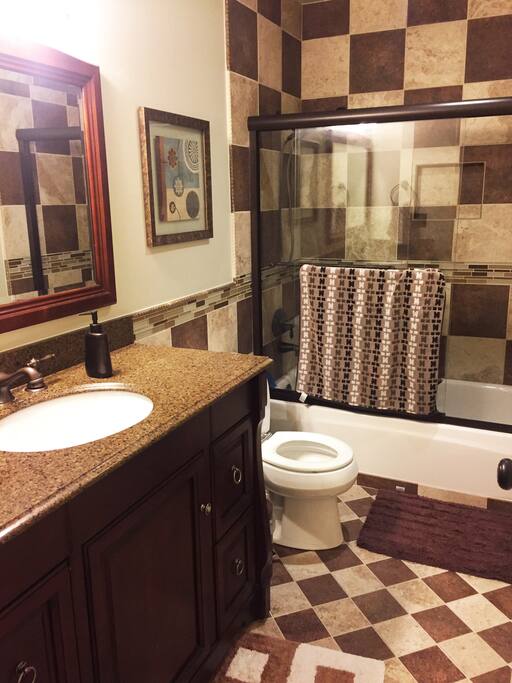 Your private bathroom