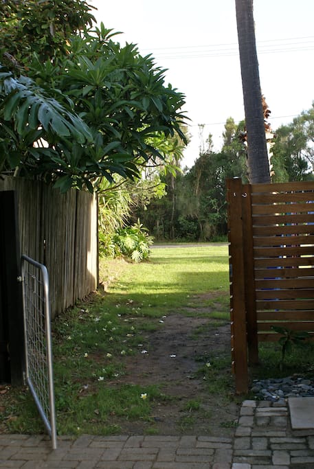 Side of house