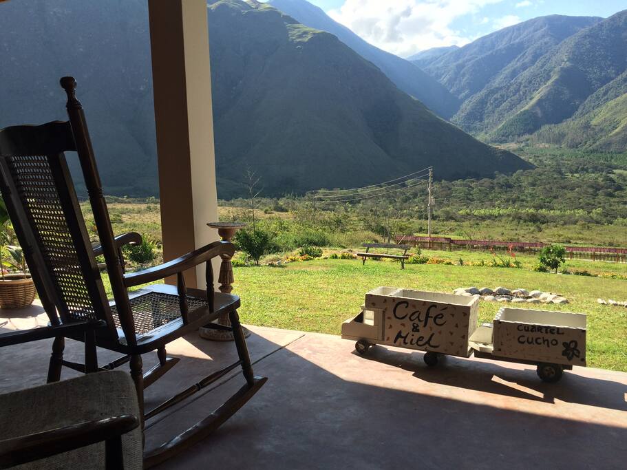 Vista de la terraza