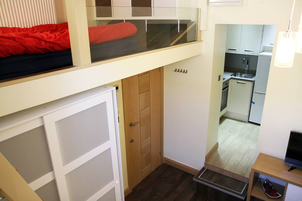 Living Room leading into Kitchen