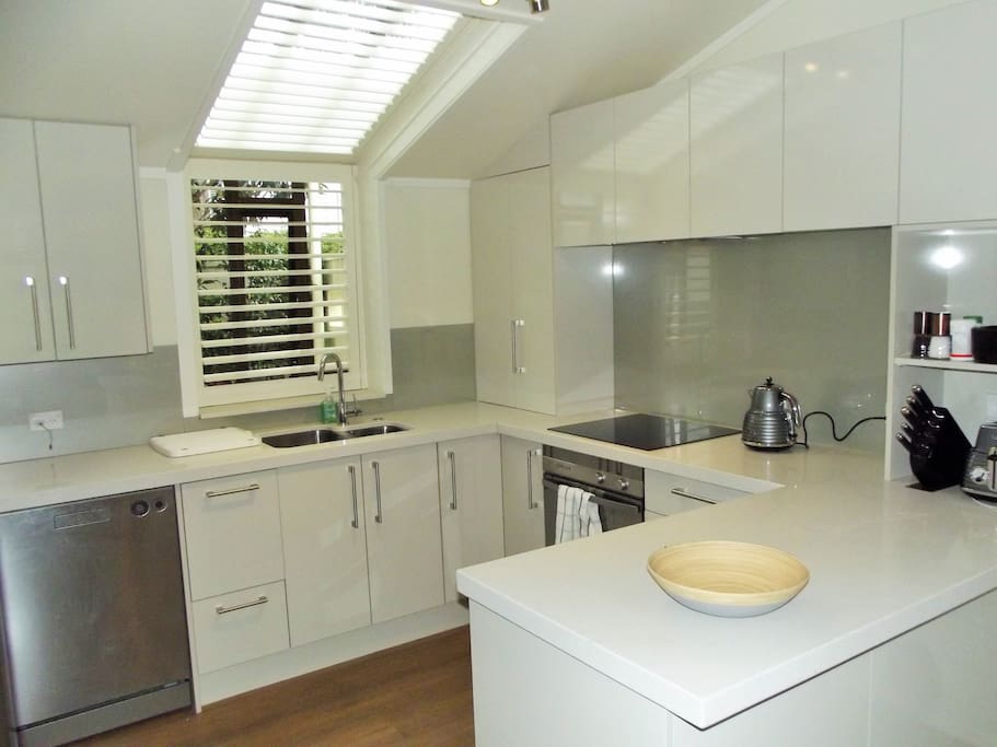 Full kitchen with top of the line appliances
