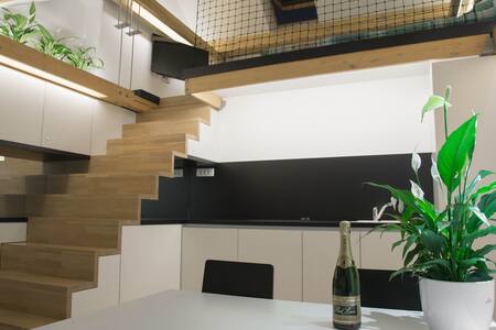 Stairway to Heaven, center