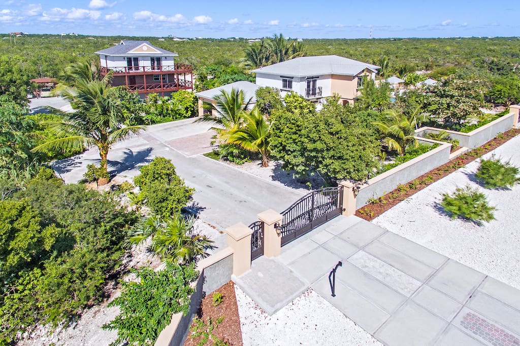 Arial view of our property