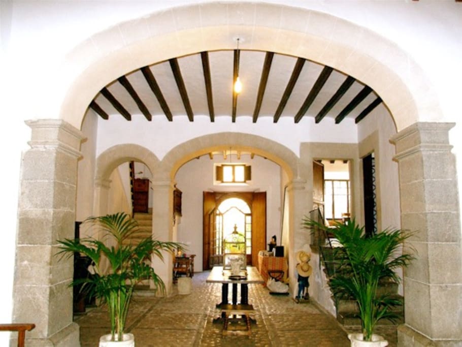 The entrance hall