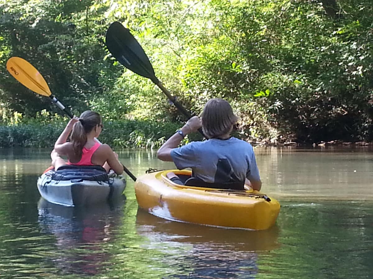 We can arrange a great Kayak trip for you too. at Historic Muscle Shoals Music House – private room in Sheffield