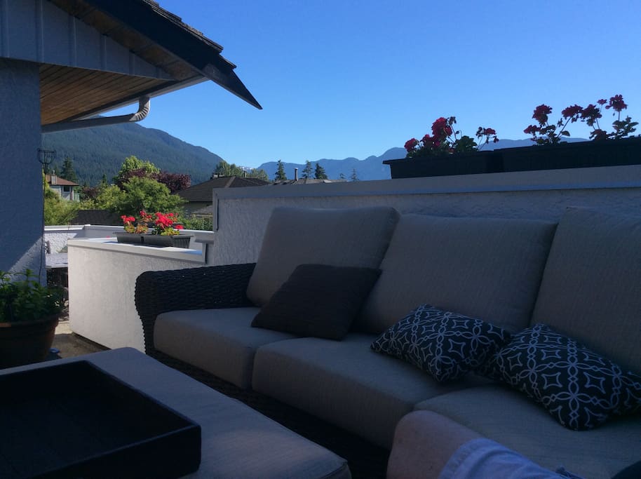 Mountain Views from Deck