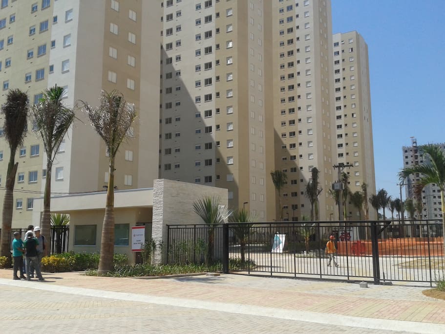Entrada do condomínio