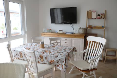 Bright duplex apartment at Windmüller 7 with sauna