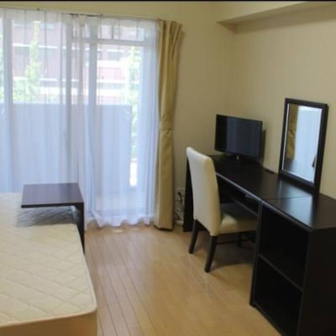 cozy rest at clean and new bedroom