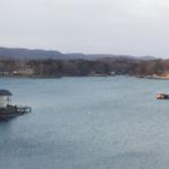 View from Balcony Lake Hamilton
