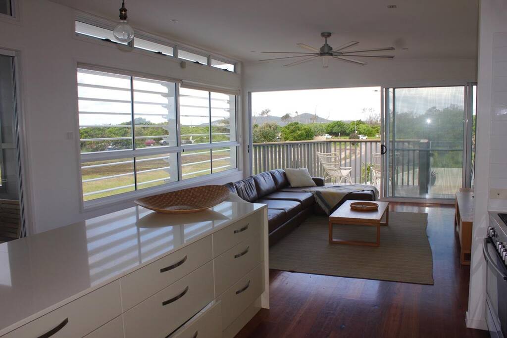 open plan Living and kitchen area
