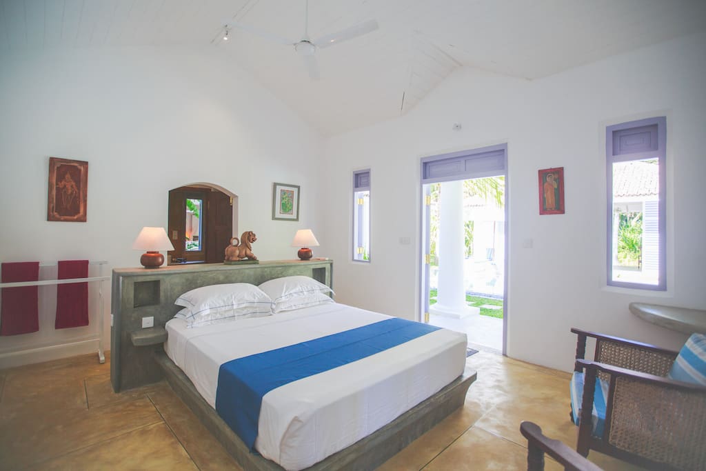 VADOR VILLA Honeymoon suite (double bed) tariff for two guests on a bed-and –breakfast basis.