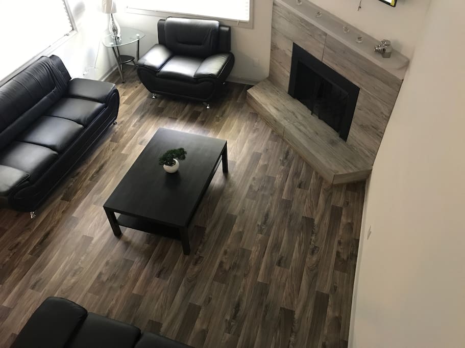 Stair angle of living room