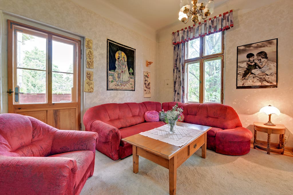 Relax in a comfy living room