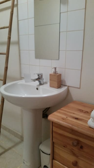 salle de douche privée