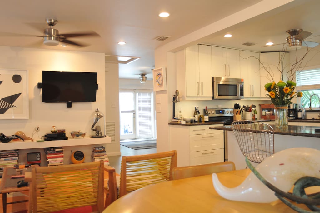 Open Kitchen & Living Room